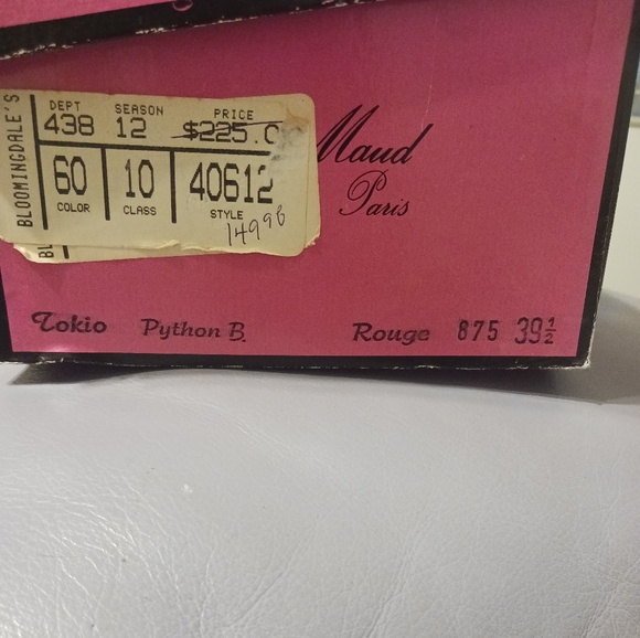 Made in Paris:miss Maud high heels. - Picture 7 of 8